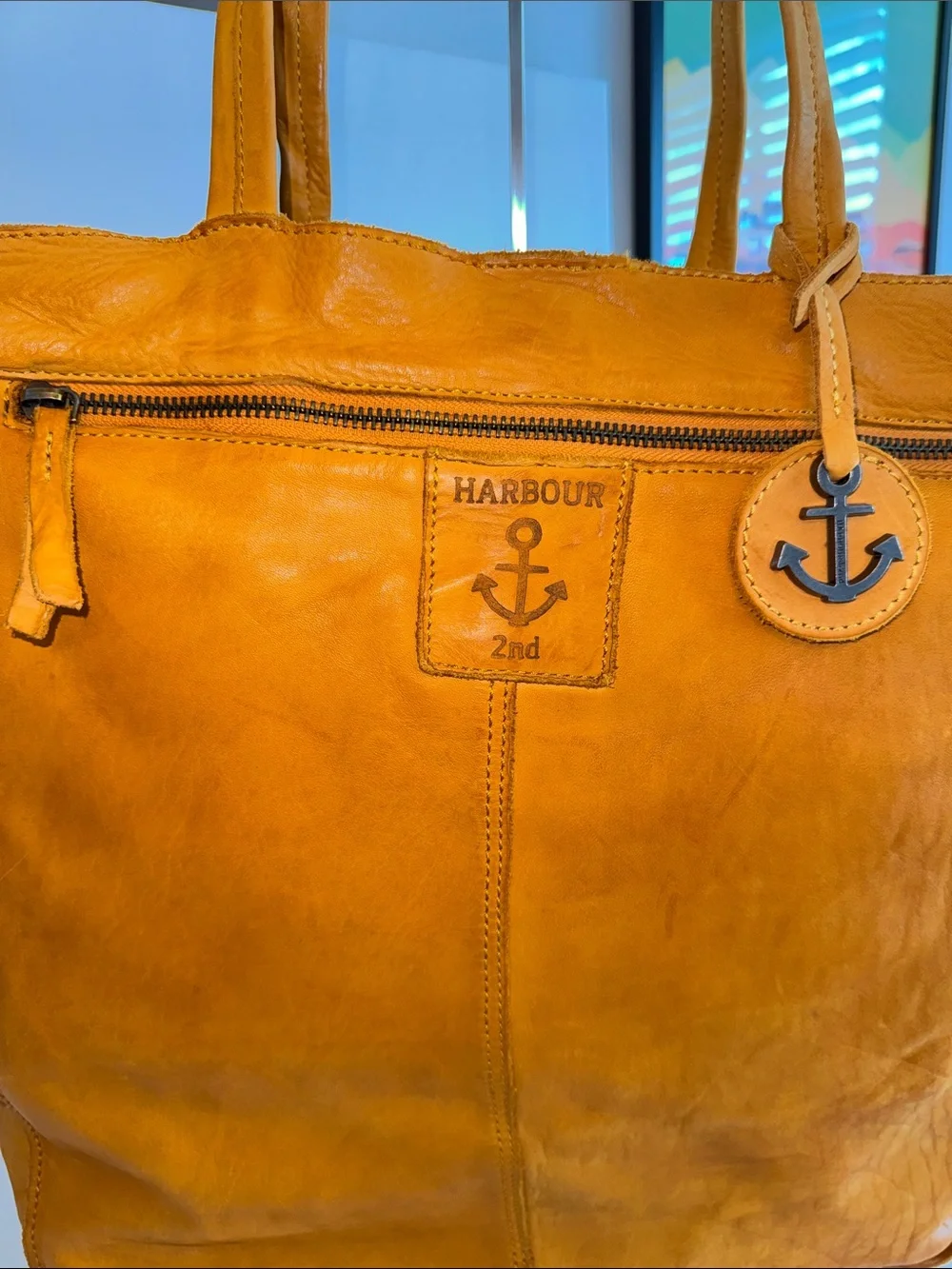 Harbour 2nd Shopper Elbe 2 Genuine Leather Tote